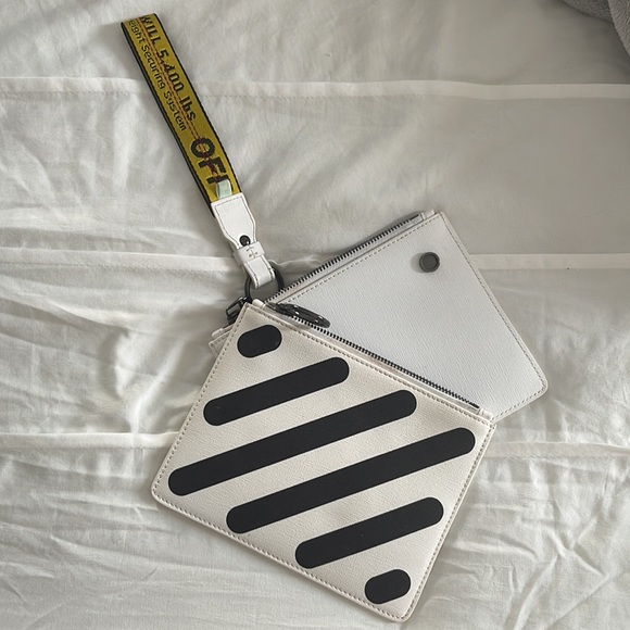 Authentic Off-White Pouch - Picture 2 of 5